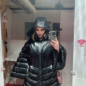 Women's Black Puffer Jacket